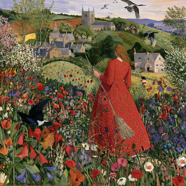 Anna Pugh style, Midjourney V8.2, render 1 of 4