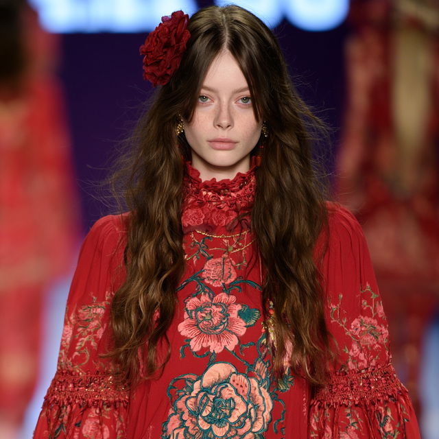 Anna Sui style, Midjourney V8.2, render 2 of 4