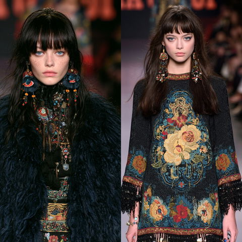 Anna Sui style (Fashion designers), Midjourney V8.2