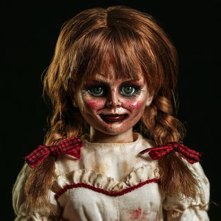 Annabelle doll style, Midjourney V8.2, render 3 of 4