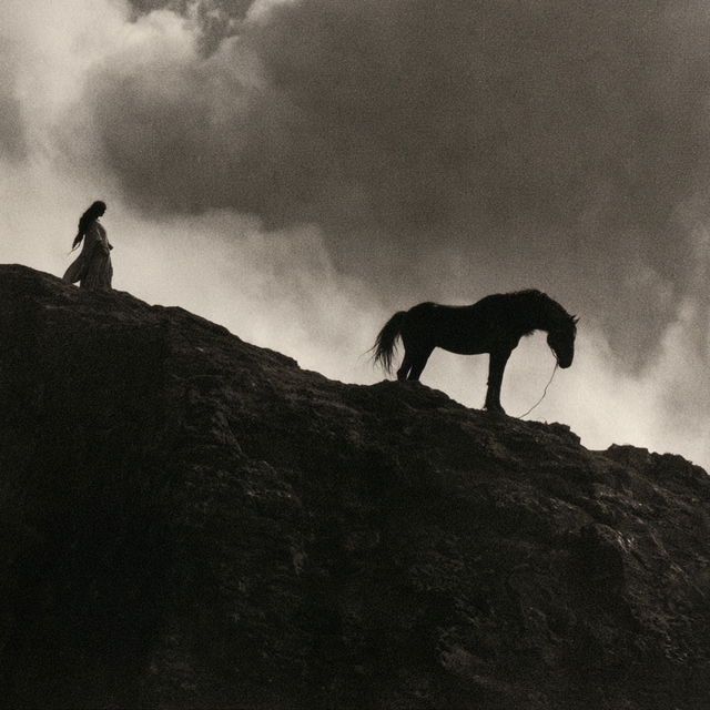 Anne Brigman style, Midjourney V8.2, render 2 of 4