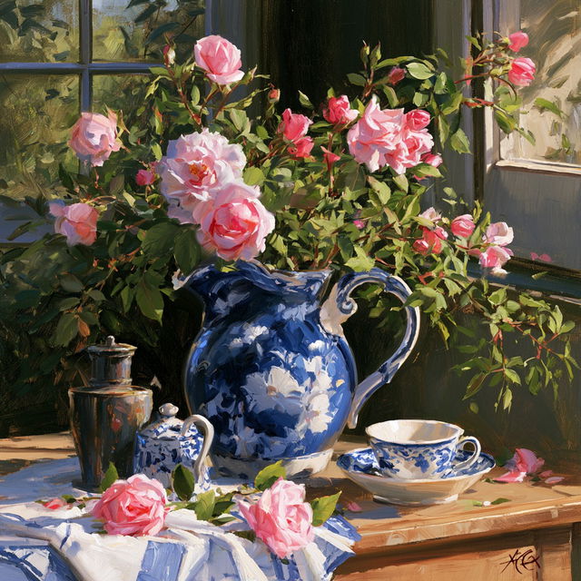Anne Cotterill style, Midjourney V8.2, render 2 of 4