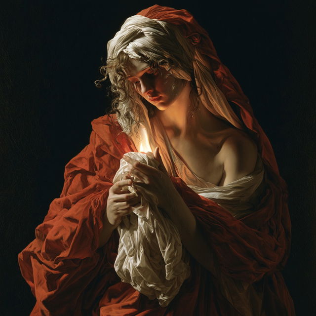 Anne-Louis Girodet style, Midjourney V8.2, render 4 of 4