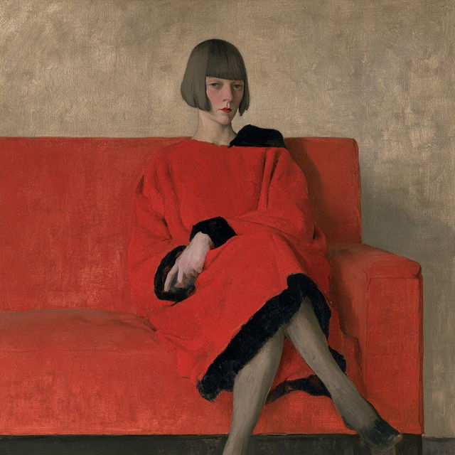 Anne Rothenstein style, Midjourney V8.2, render 4 of 4