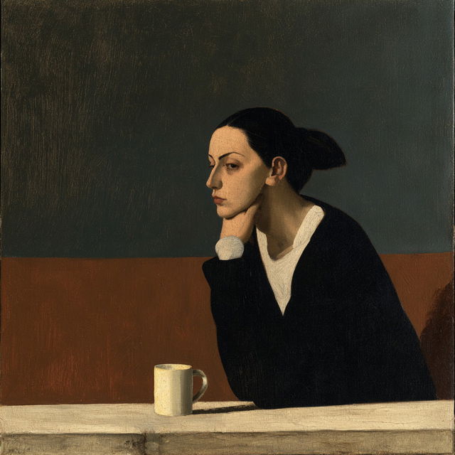 Anne Rothenstein style, Midjourney V8.2, render 3 of 4