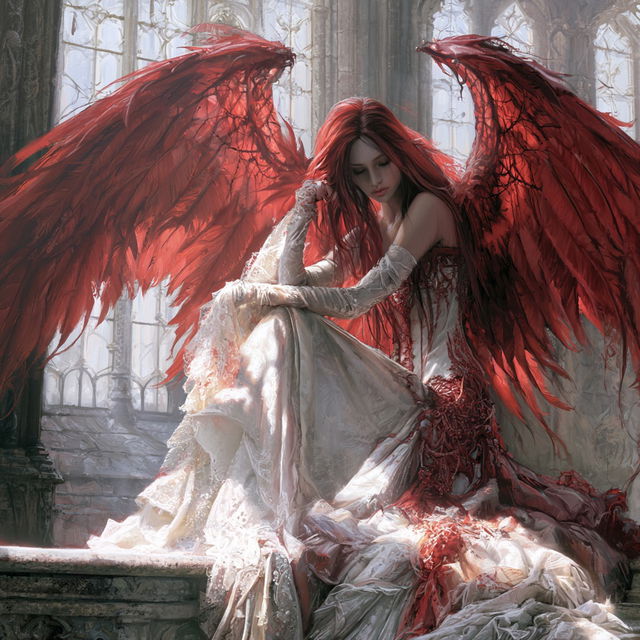 Anne Stokes style, Midjourney V8.2, render 2 of 4