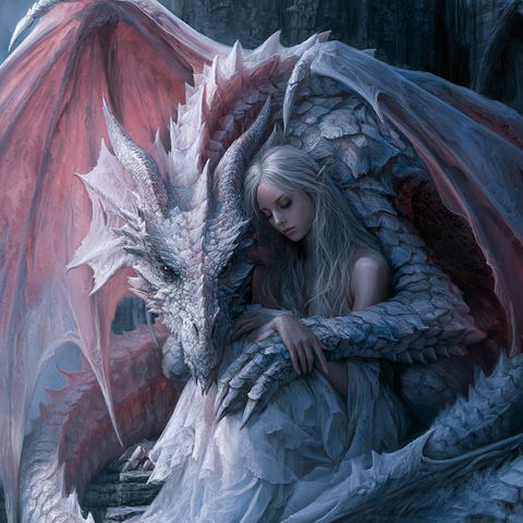 Anne Stokes style (Illustrators), Midjourney V8.2