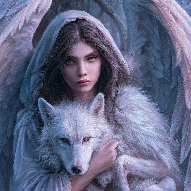 Anne Stokes style, Midjourney V8.2, render 4 of 4