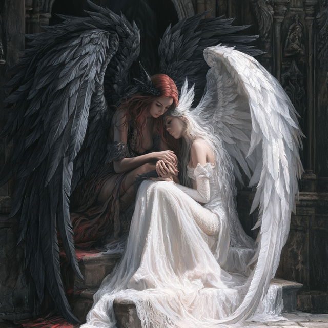 Anne Stokes style, Midjourney V8.2, render 3 of 4