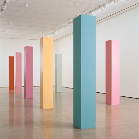 Anne Truitt style (Sculptors), Midjourney V8.2
