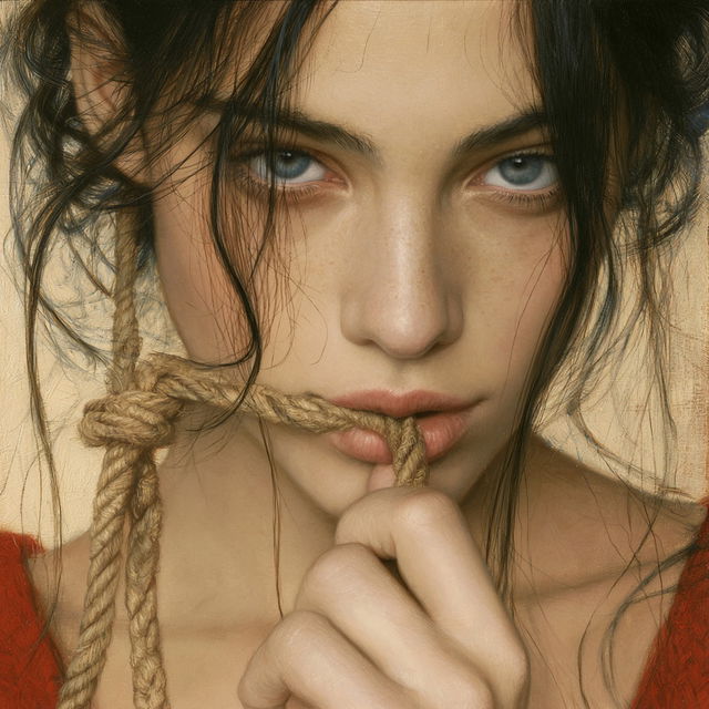 Annick Bouvattier style, Midjourney V8.2, render 2 of 4