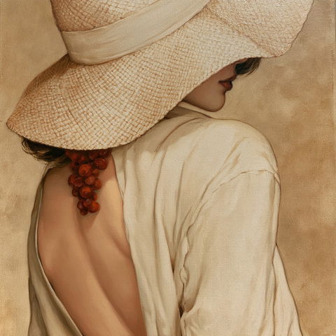 Annick Bouvattier style (Painters), Midjourney V8.2