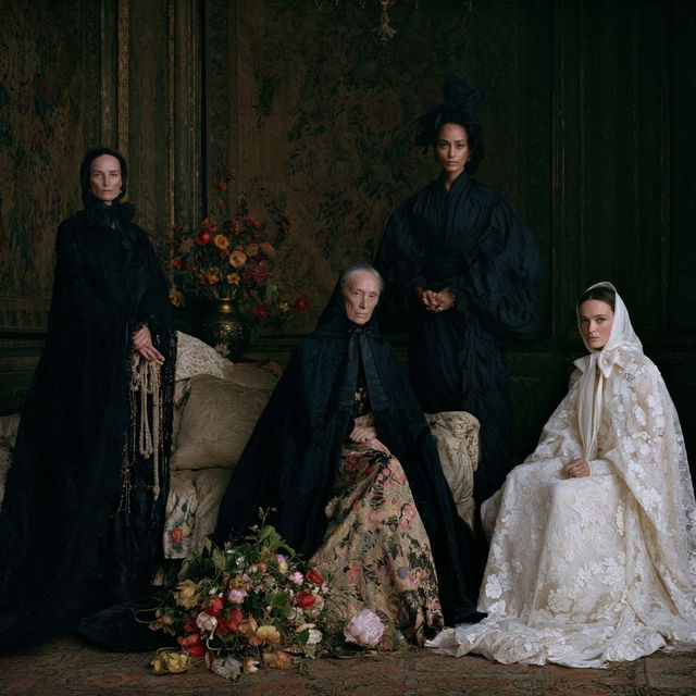 Annie Leibovitz style, Midjourney V8.2, render 3 of 4