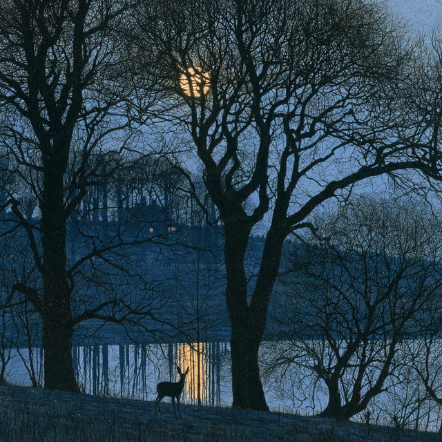 Annie Ovenden style, Midjourney V8.2, render 1 of 4