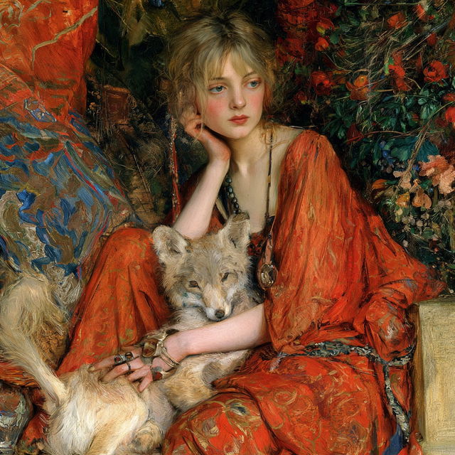 Annie Swynnerton style, Midjourney V8.2, render 1 of 4