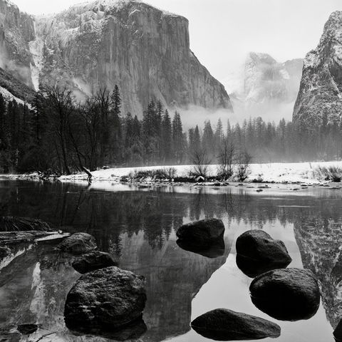 Ansel Adams style (Photographers), Midjourney V8.2