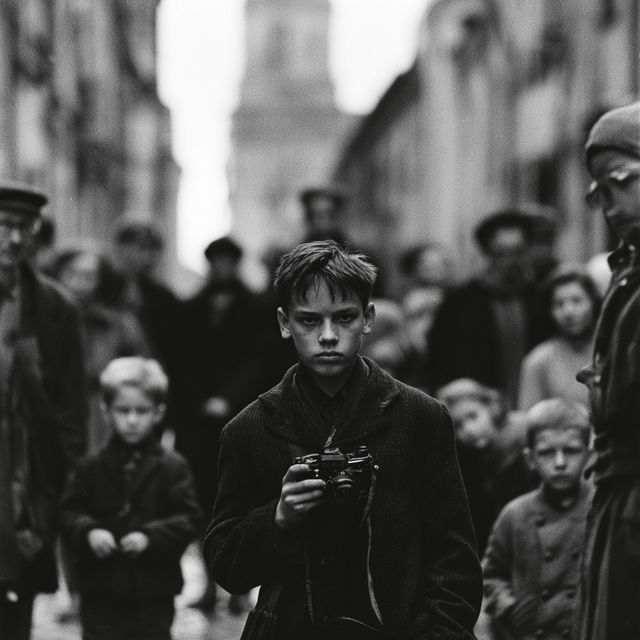 Antanas Sutkus style, Midjourney V8.2, render 1 of 4