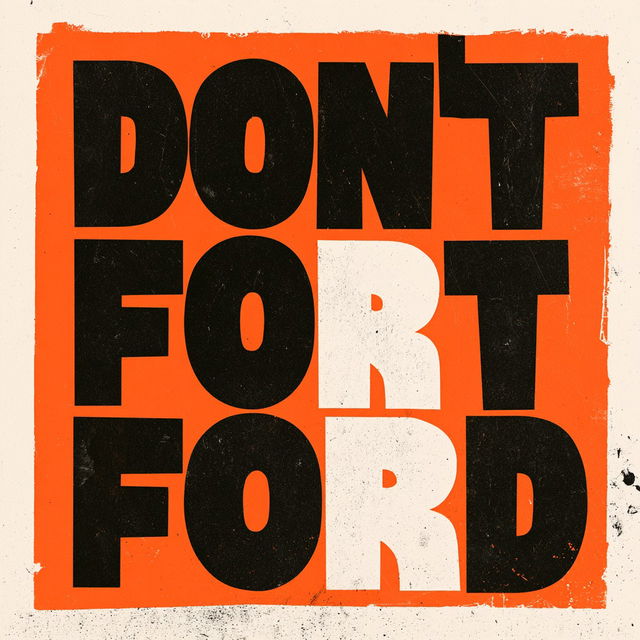 Anthony Burrill style, Midjourney V8.2, render 3 of 4