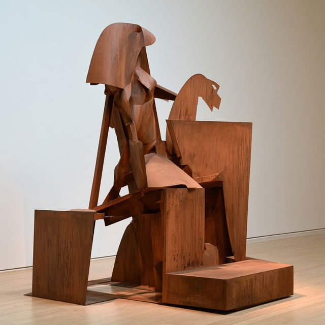 Anthony Caro style, Midjourney V8.2, render 2 of 4