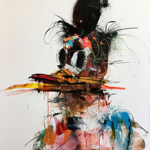 Anthony Lister style (Street artists), Midjourney V8.2