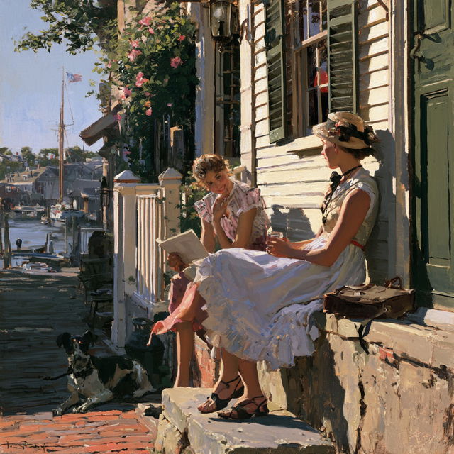 Anthony Thieme style, Midjourney V8.2, render 2 of 4