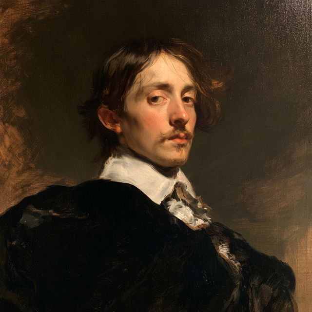 Anthony van Dyck style, Midjourney V8.2, render 1 of 4