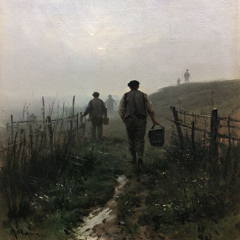 Anton Mauve style (Painters), Midjourney V8.2