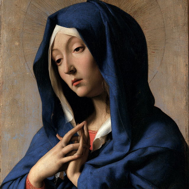 Antonello da Messina style, Midjourney V8.2, render 2 of 4