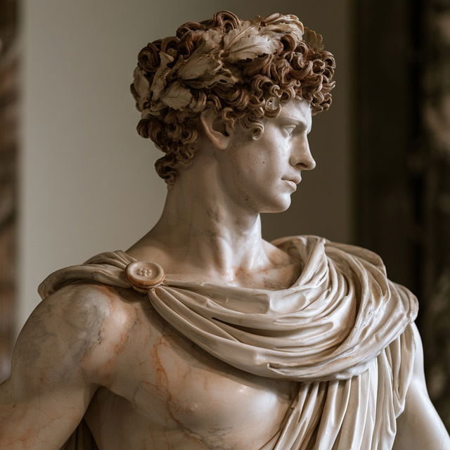 Antonio Canova style, Midjourney V8.2, render 3 of 4