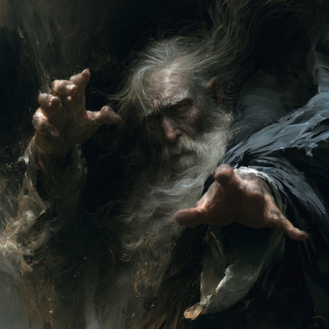 Antonio J. Manzanedo style, Midjourney V8.2, render 3 of 4