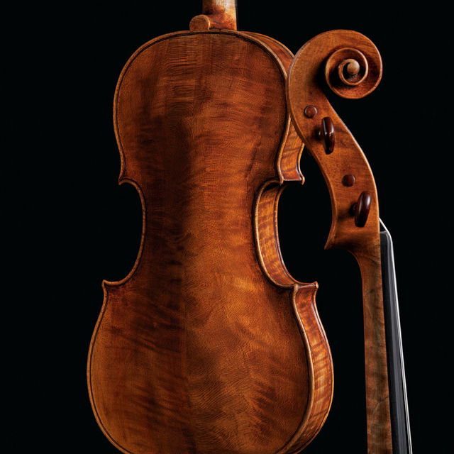 Antonio Stradivari style, Midjourney V8.2, render 4 of 4