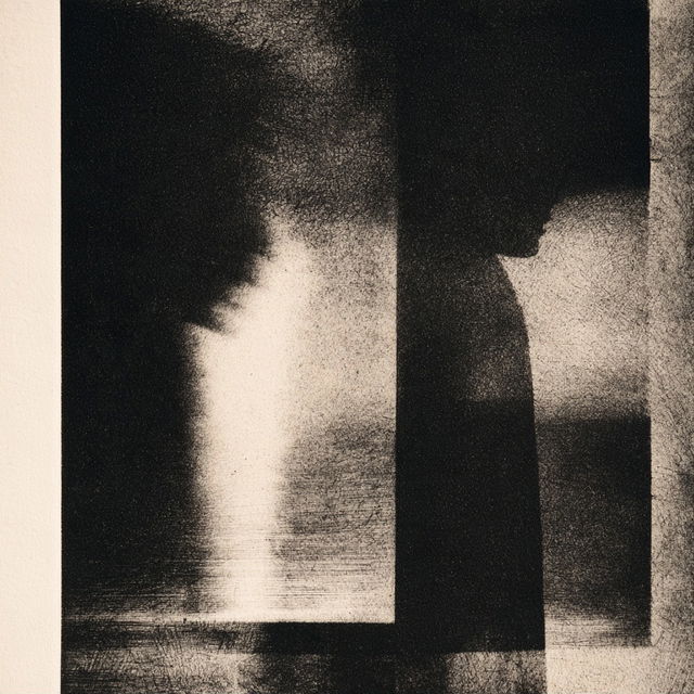 Aquatint print style, Midjourney V8.2, render 2 of 4