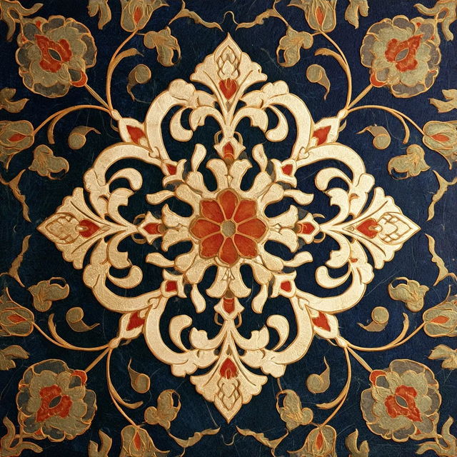 Arabesque style, Midjourney V8.2, render 3 of 4