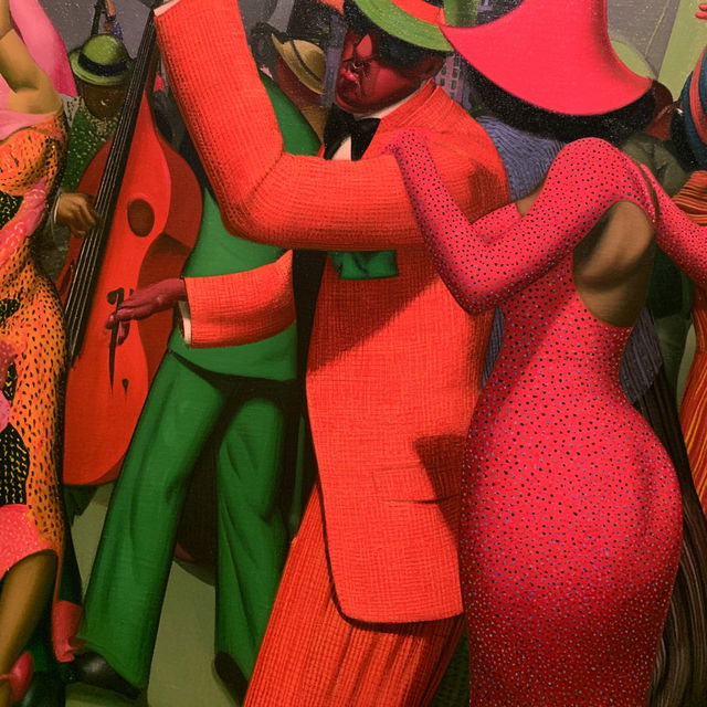 Archibald Motley style, Midjourney V8.2, render 3 of 4