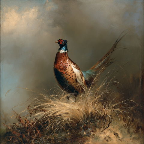 Archibald Thorburn style (Painters), Midjourney V8.2
