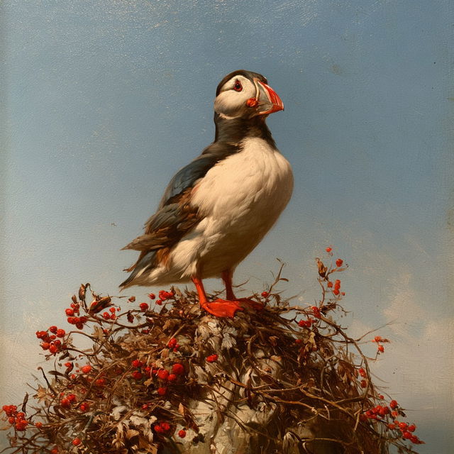 Archibald Thorburn style, Midjourney V8.2, render 4 of 4
