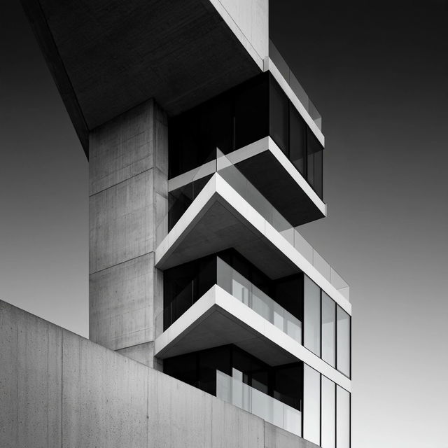 Architectural photography style, Midjourney V8.2, render 1 of 4