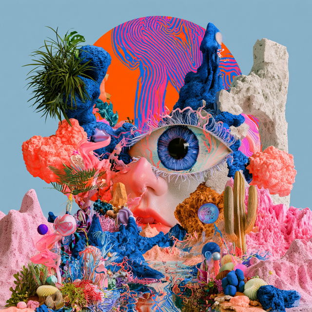Aries Moross style, Midjourney V8.2, render 2 of 4