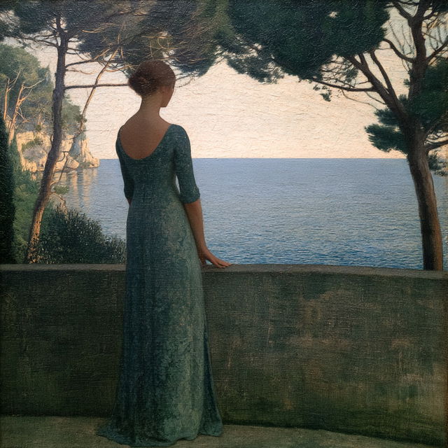 Aristide Maillol style, Midjourney V8.2, render 3 of 4