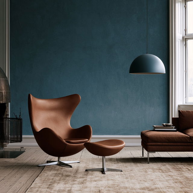 Arne Jacobsen style, Midjourney V8.2, render 2 of 4