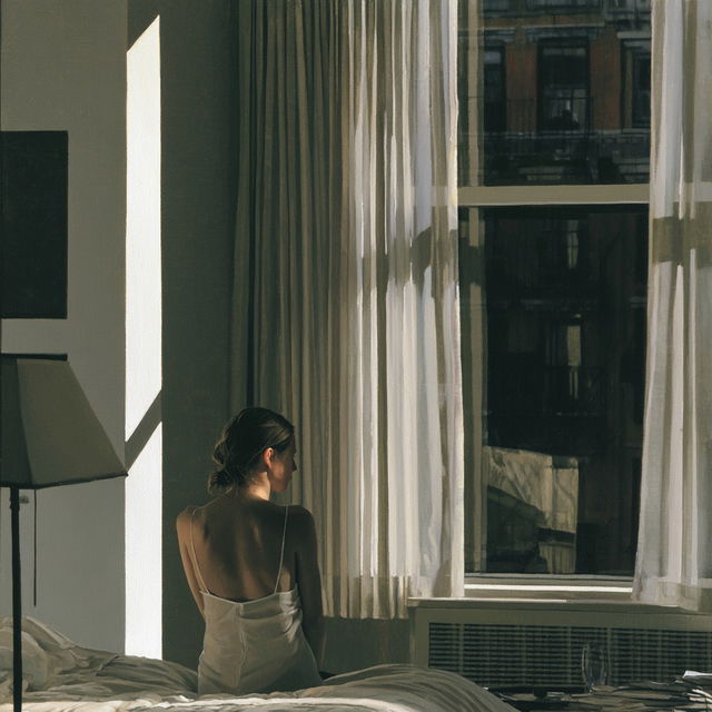 Arne Svenson style, Midjourney V8.2, render 4 of 4