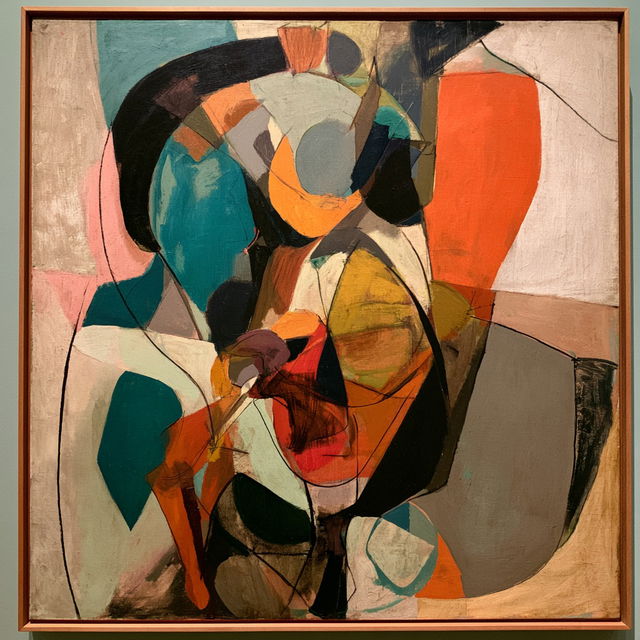 Arshile Gorky style, Midjourney V8.2, render 4 of 4