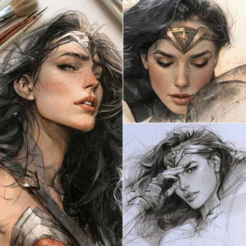 Artgerm style (Illustrators), Midjourney V8.2