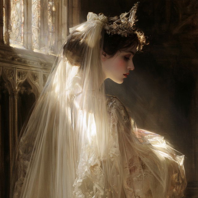 Arthur Hacker style, Midjourney V8.2, render 3 of 4