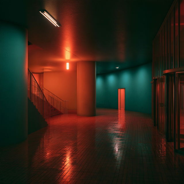 Artificial lighting style, Midjourney V8.2, render 4 of 4