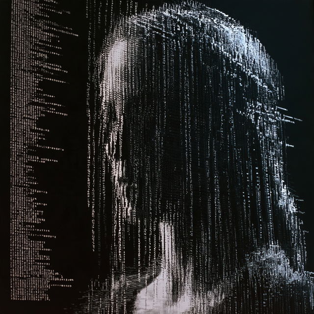 ASCII art style, Midjourney V8.2, render 1 of 4