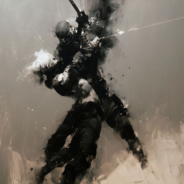 Ashley Wood style, Midjourney V8.2, render 4 of 4