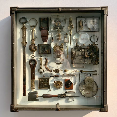 Assemblage style (Techniques), Midjourney V8.2
