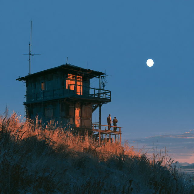 Atey Ghailan style, Midjourney V8.2, render 2 of 4