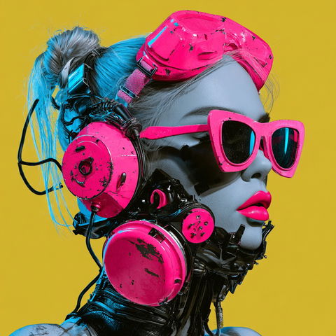 Atompunk style (Genres), Midjourney V8.2